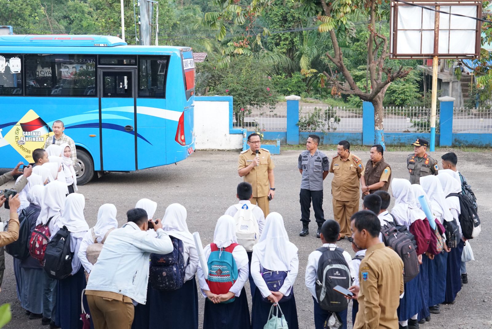 Alhamdulillah, Bus Sekolah Pemkab Lahat Kembali Beroperasi, ini Rute yang Dilayani