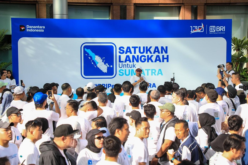 BRI Gelar Kegiatan “Satukan Langkah untuk Sumatra”, Berikan Komitmen Bantuan Rp50 Miliar Pemulihan Bencana