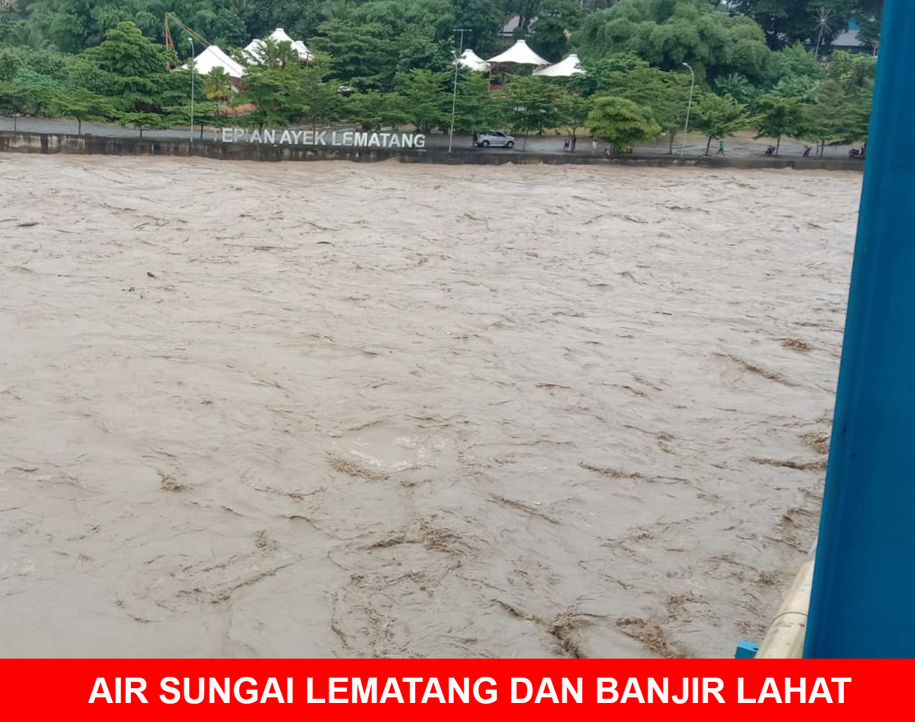4 Lokasi Kejadian Banjir di Wilayah Kabupaten Lahat