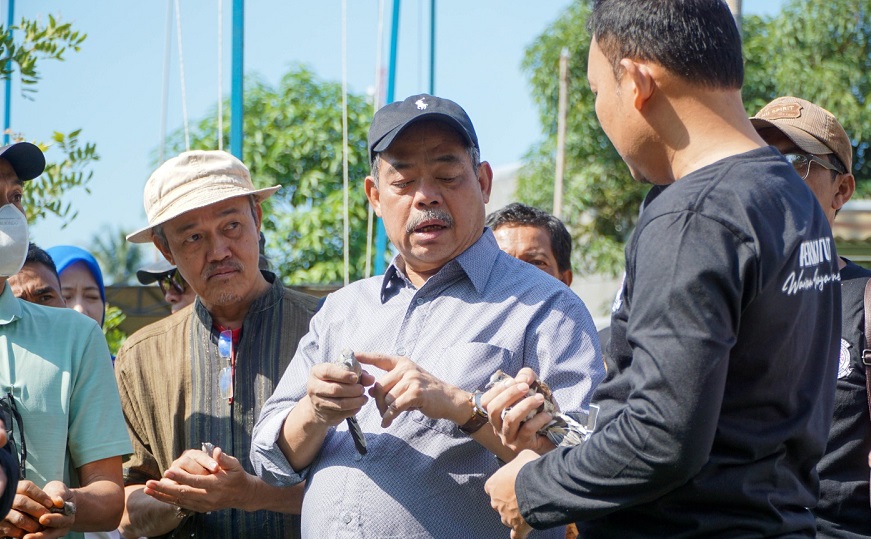 Hari Cinta Puspa dan Satwa Nasional, Kapolres dan Bupati Lahat Hadiri Lomba Seni Suara Burung Perkutut