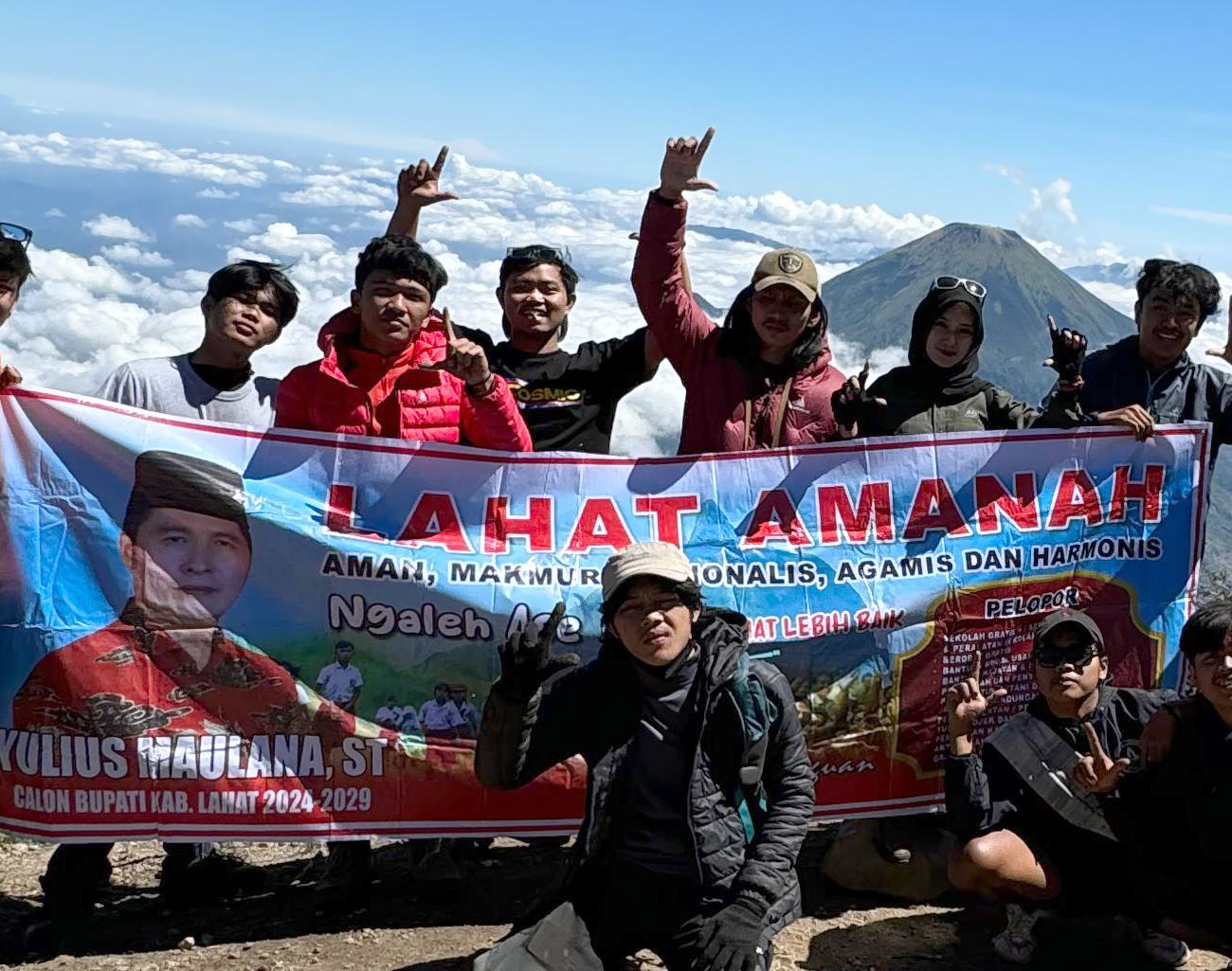 Dukungan Yulius Maulana sampai Provinsi Jawa Tengah, Torean Adveture Lahat Teriak YM Bupati Lahat