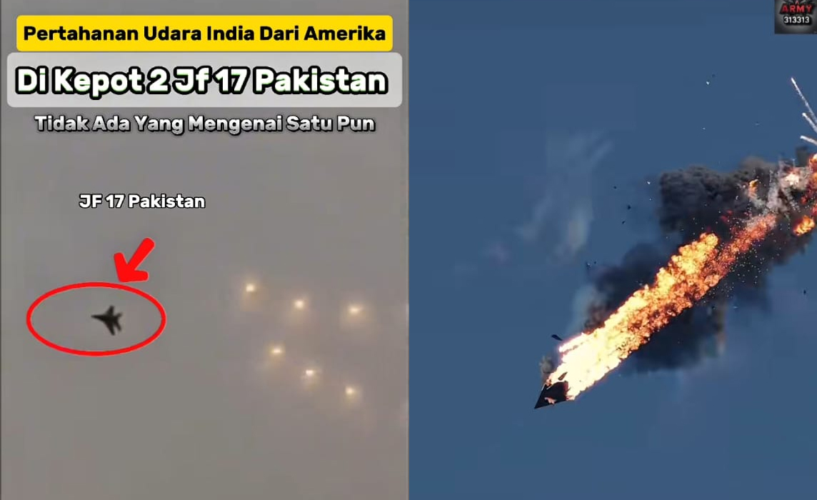 Jet Tempur Pakistan Buatan Tiongkok Kembali Hancurkan India, Narendra Modi Andalkan Amerika, Israel, Prancis