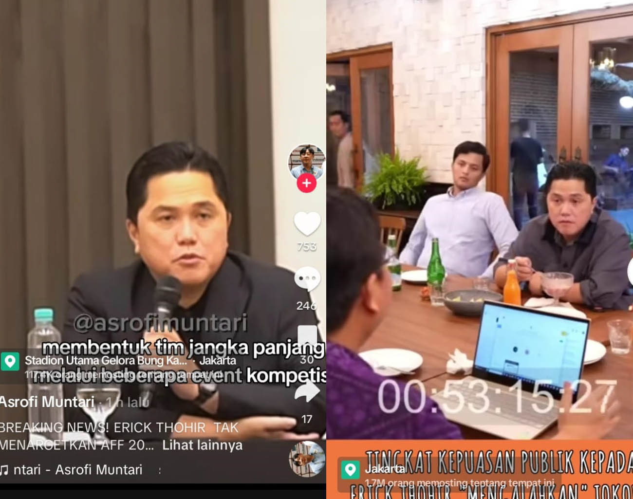 Hasil Survei LSI Terbaru, Penggemar Sepak Bola Puas Kinerja Erick Thohir, Ketua PSSI, Kualifikasi Piala Dunia