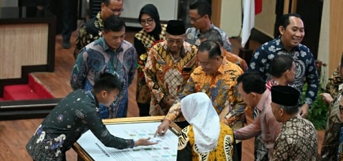 Bupati Lahat Cik Ujang Hadiri Rakor Program Pemberantasan Korupsi Terintegrasi 2023