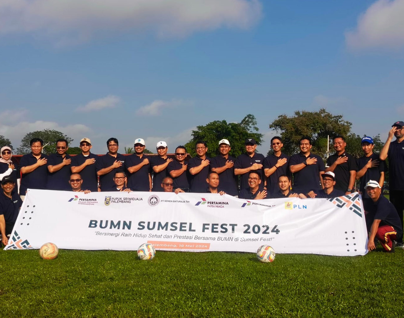 Tingkatkan Sinergi melalui Olahraga, BUMN se-Kota Palembang selenggarakan BUMN Sumsel Fest 2024