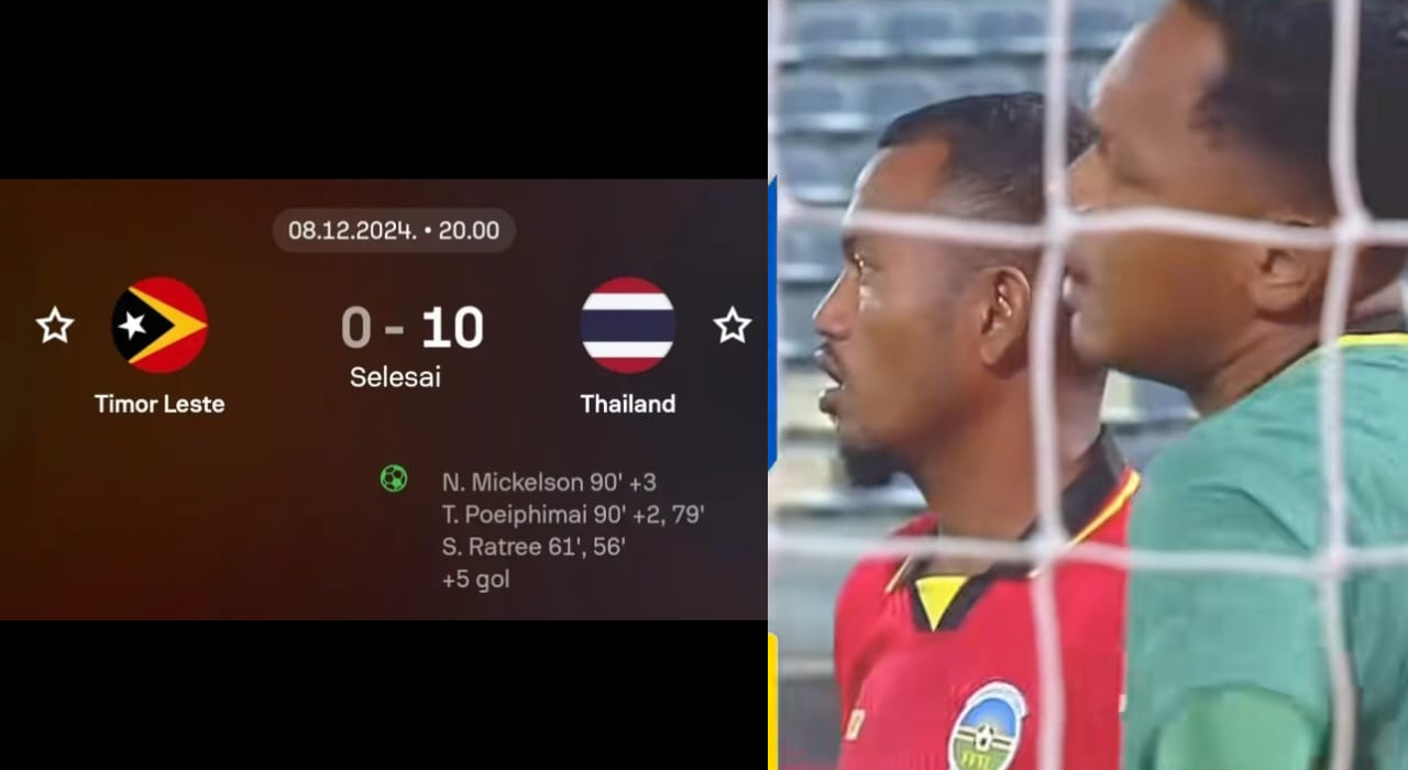 Hasil Pertandingan Thailand vs Timor Leste, Raja Asean Makin Kokoh, Skor 10-0 Kualifikasi Piala AFF 2024