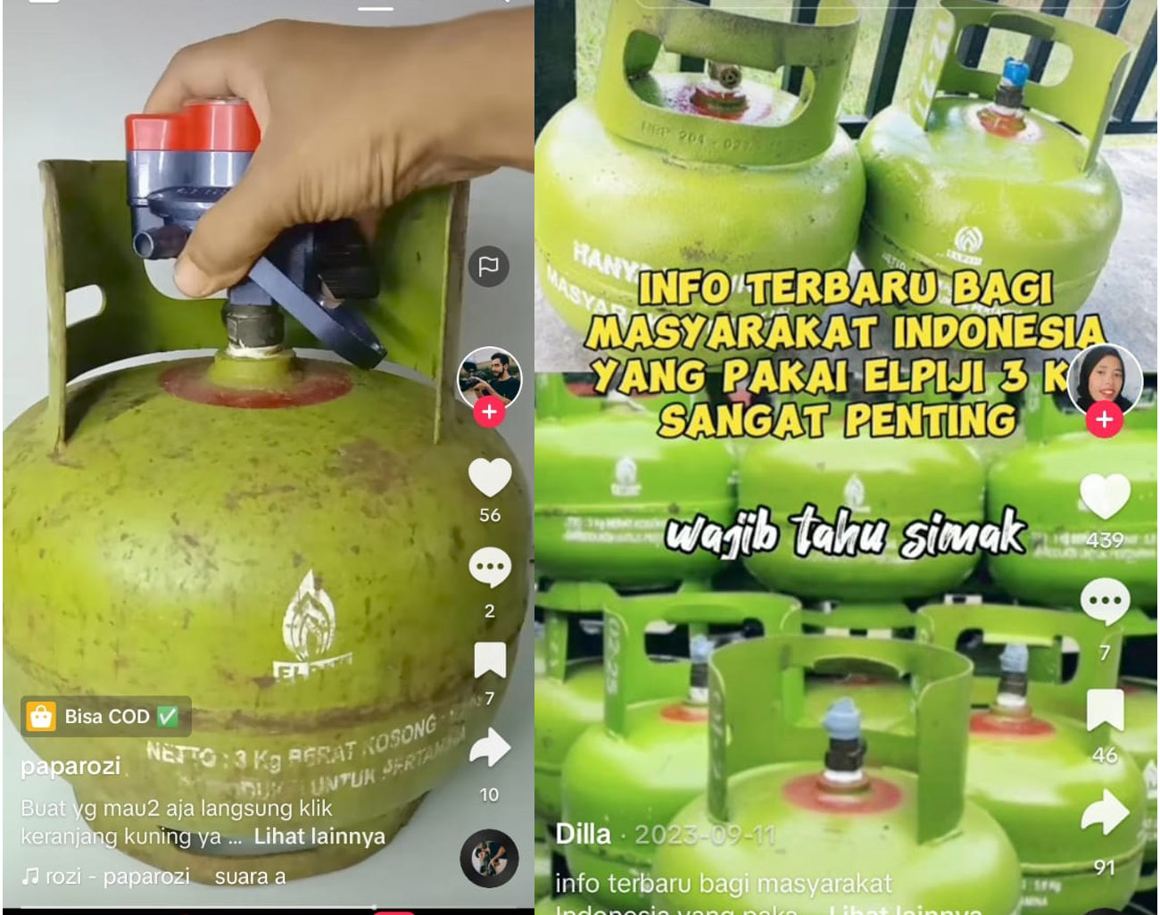 Ampun!, Istri Paksa Suami Cari Gas LPG 3 Kg di Kota Lahat, Hasilnya Nihil