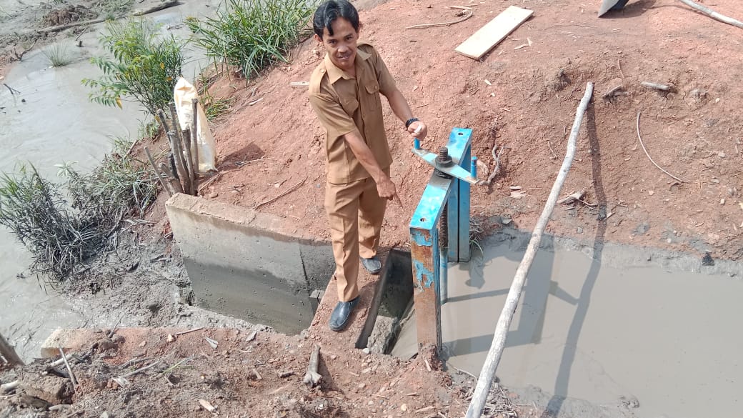 Terkait Limbah Di Sungai Gegas,  Masyarakat Inginkan Perusahaan Jalankan Kesepakatan 