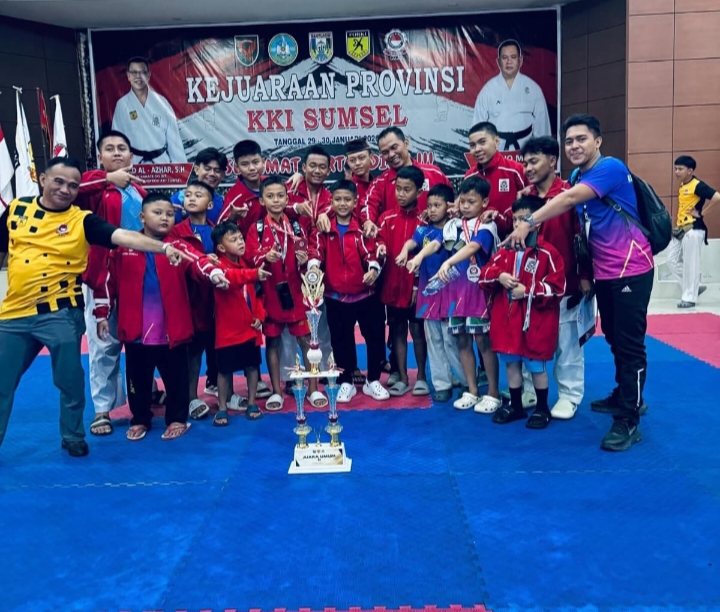 Tim KKI Koramil Lahat Berhasil Rebut Juara Umum 2 Kejuaraan KKI Sumsel
