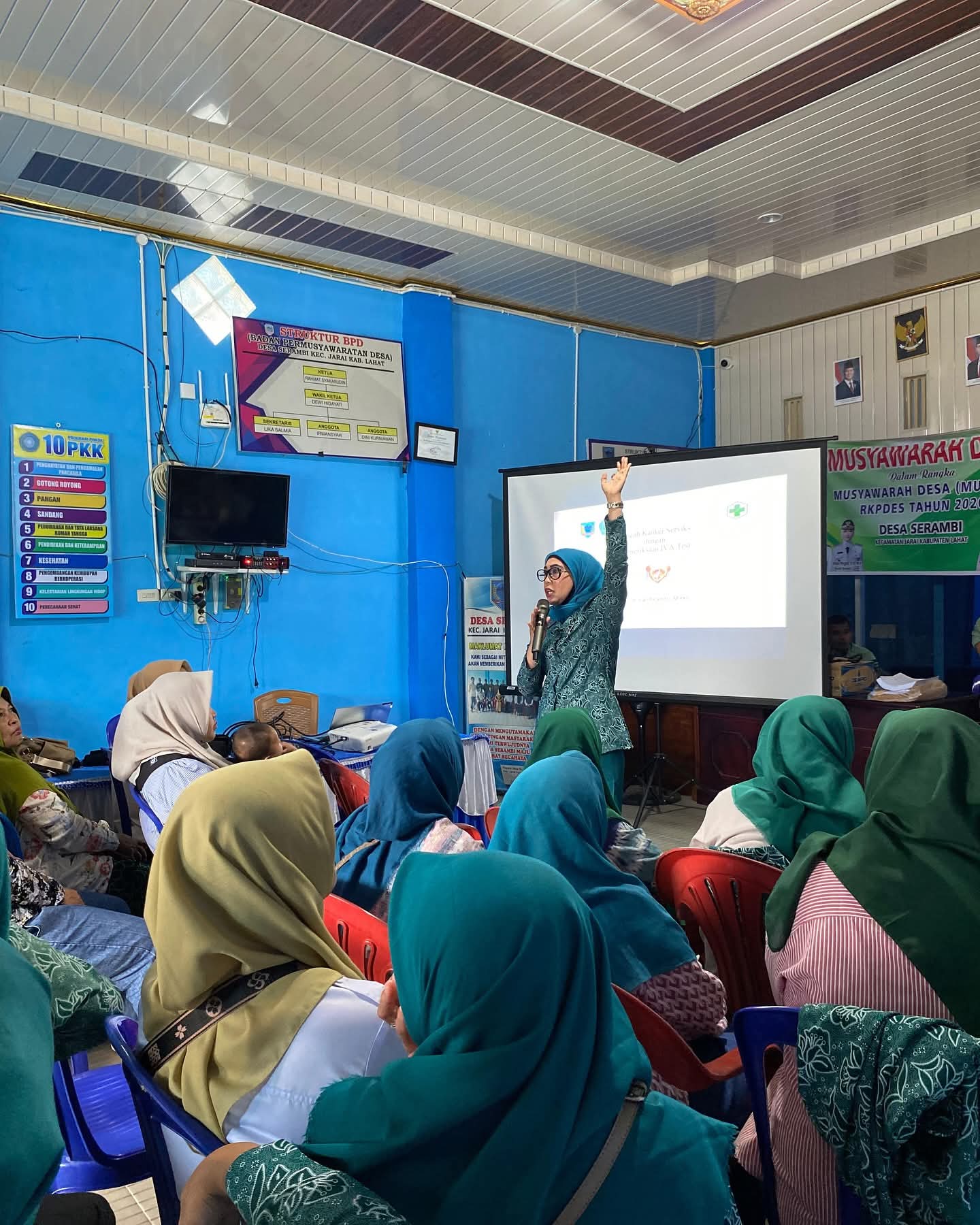 Puskesmas Jarai Ajak Masyarakat Peduli Kesehatan Perempuan dan Deteksi Dini Kanker Serviks