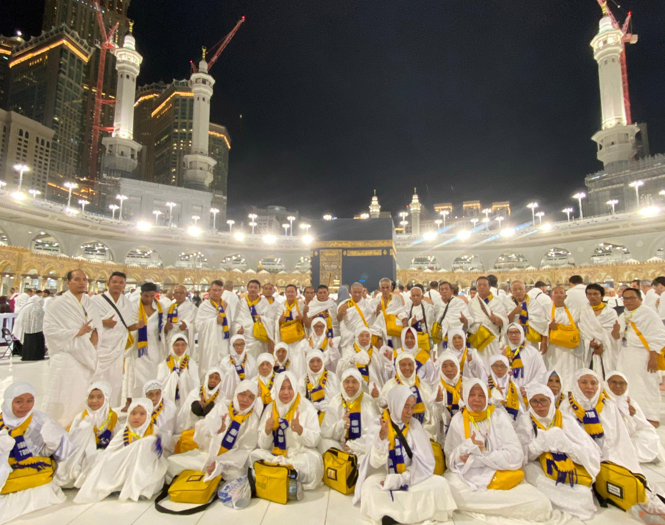Kabar Umroh dari Ustadz Parendra, 48 Jamaah Travel Baba Tour Sudah Berada di Makkah Al Mukaramah