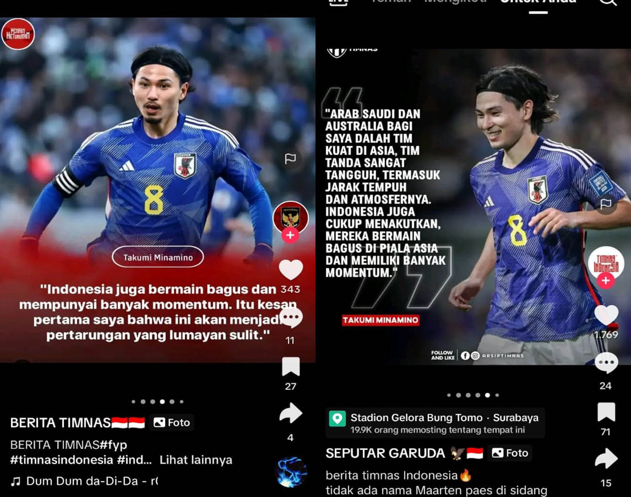 Pemain Jepang Mulai Ketakutan Indonesia, Australia-Arab Saudi Tim Hebat, Kualifikasi Piala Dunia 2026