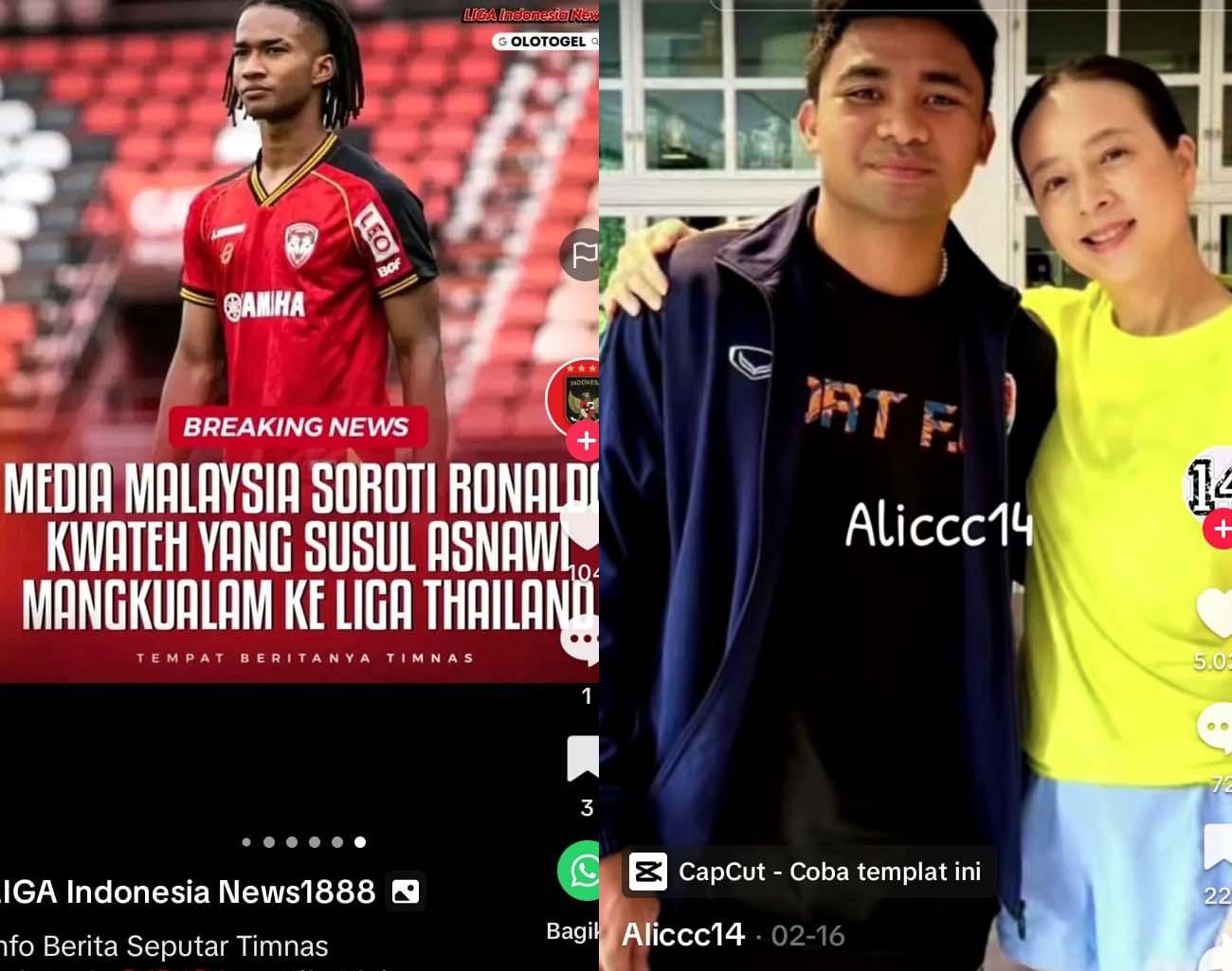 Magnet Madam Pang, Ronaldo Kwateh Susul Asnawi, Pemain Thailand, Kualifikasi Piala Dunia 2026