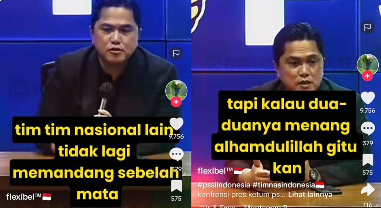 Pernyataan Terbaru Erick Thohir, Ketua PSSI, Timnas Indonesia, Kualifikasi Piala Dunia 2026