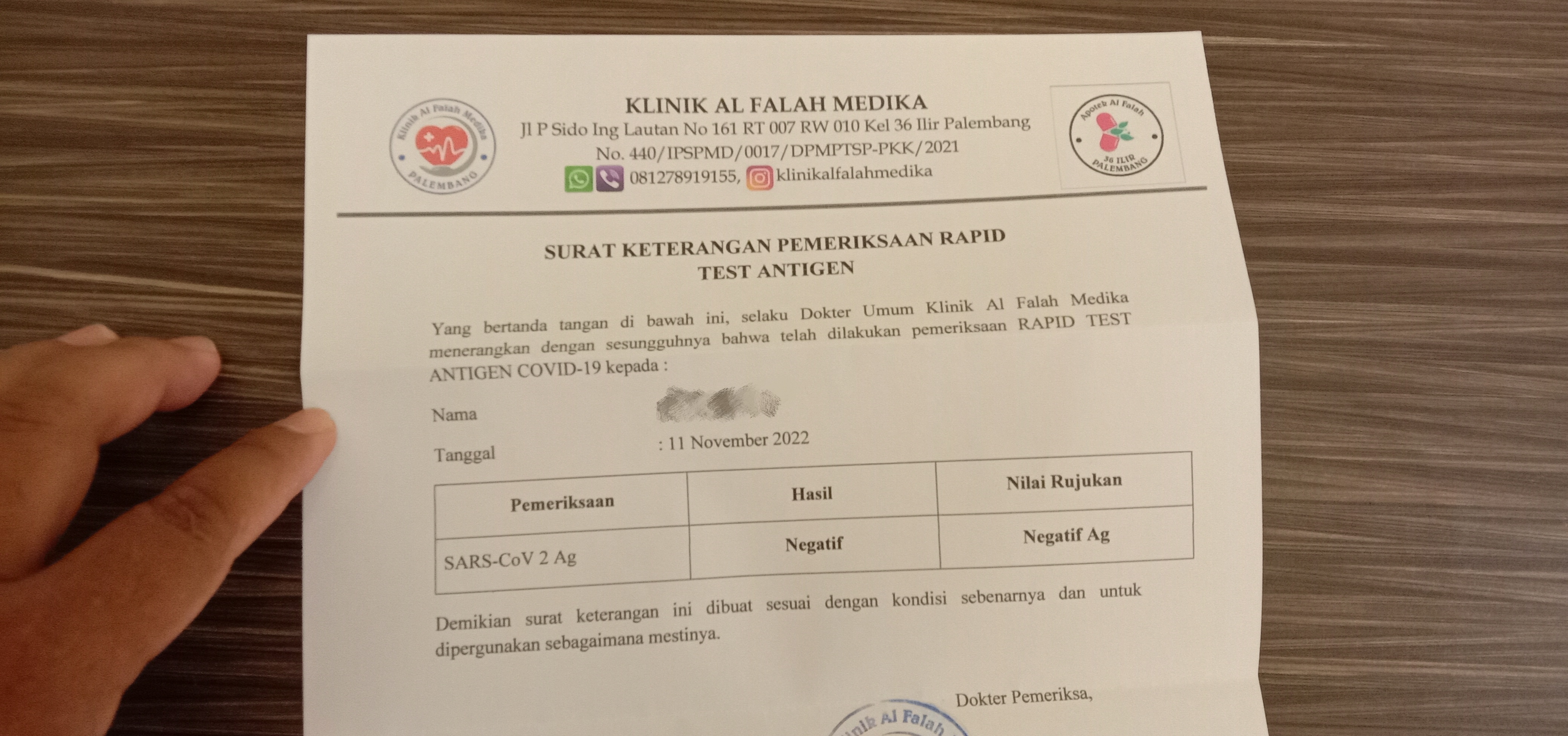 Pengalaman Hasil Rapid Test Antigen Covid-19 Positif, Jangan Panik Begini Solusinya