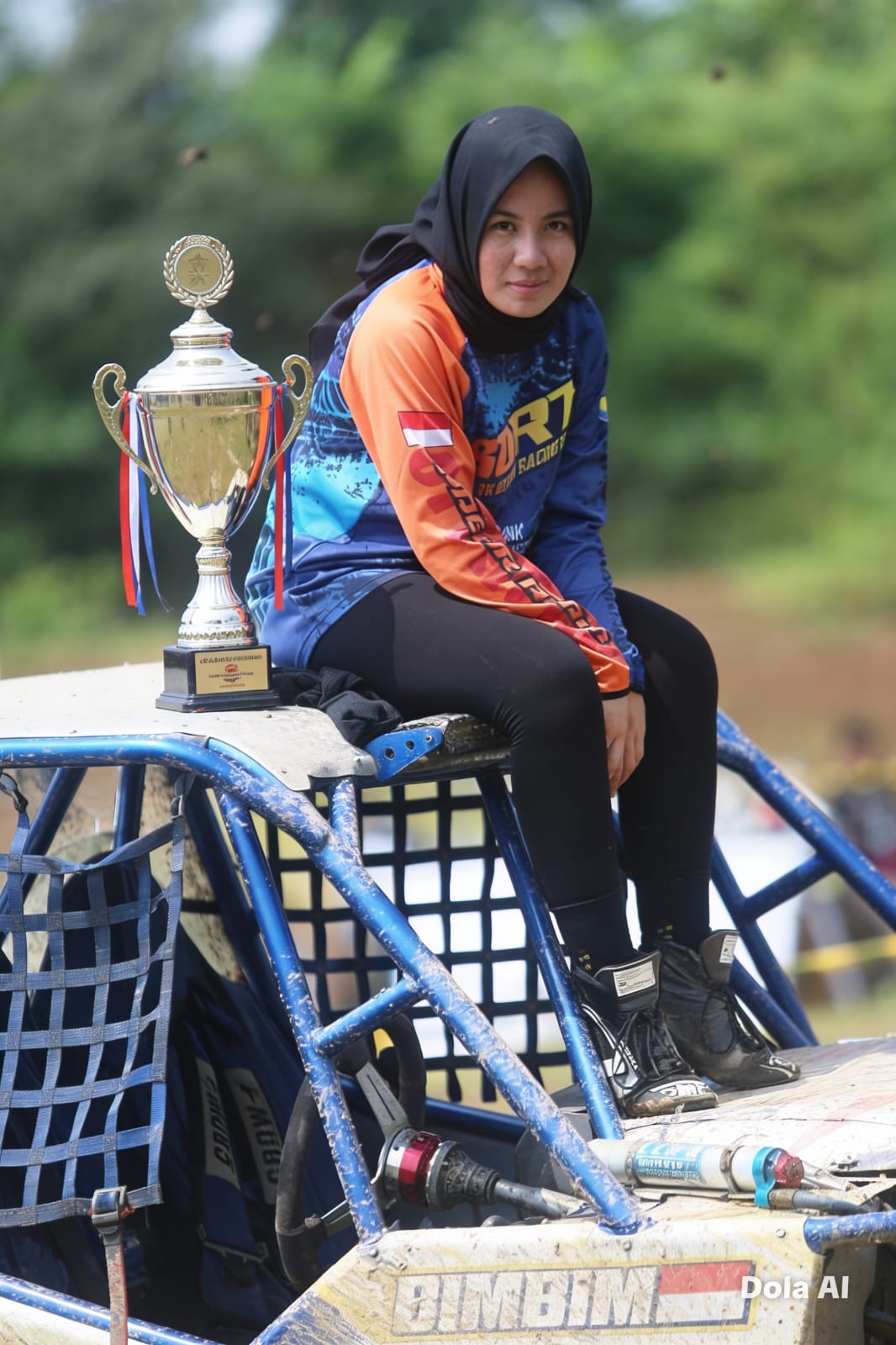 Offroader Asal Pagar Alam Nabilah Hafizhah Harumkan Sumsel di Kejurnas Adventure Offroad 2026