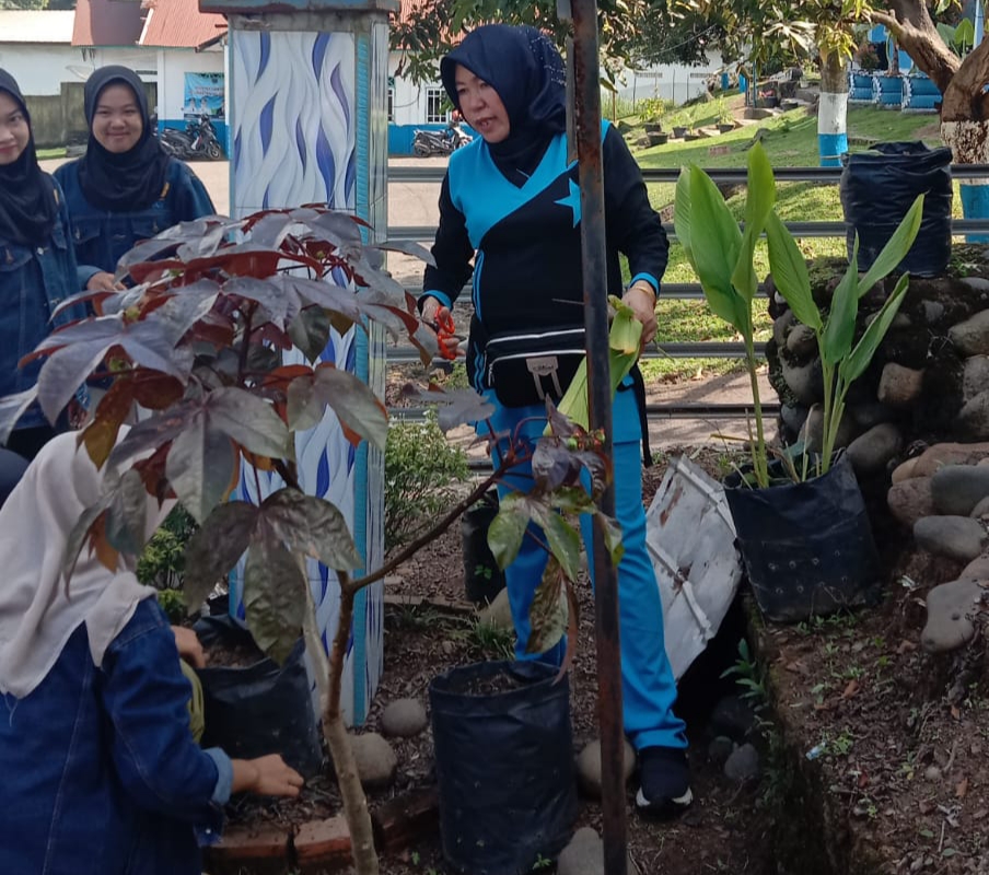 Wujudkan Hatinya PKK, TP PKK Merapi Barat Tanam ini