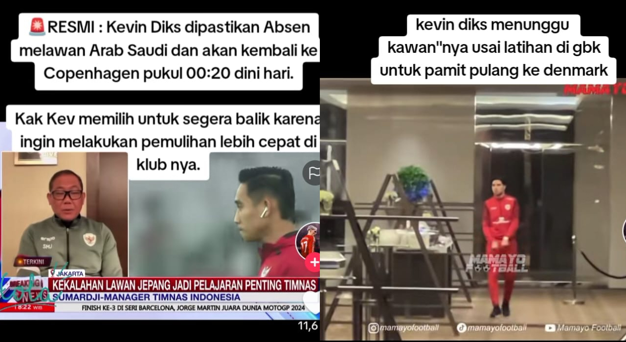 Kabar Terbaru Kevin Diks, Tinggalkan Indonesia menuju Denmark, Pemain Naturalisasi, Kualifikasi Piala Dunia