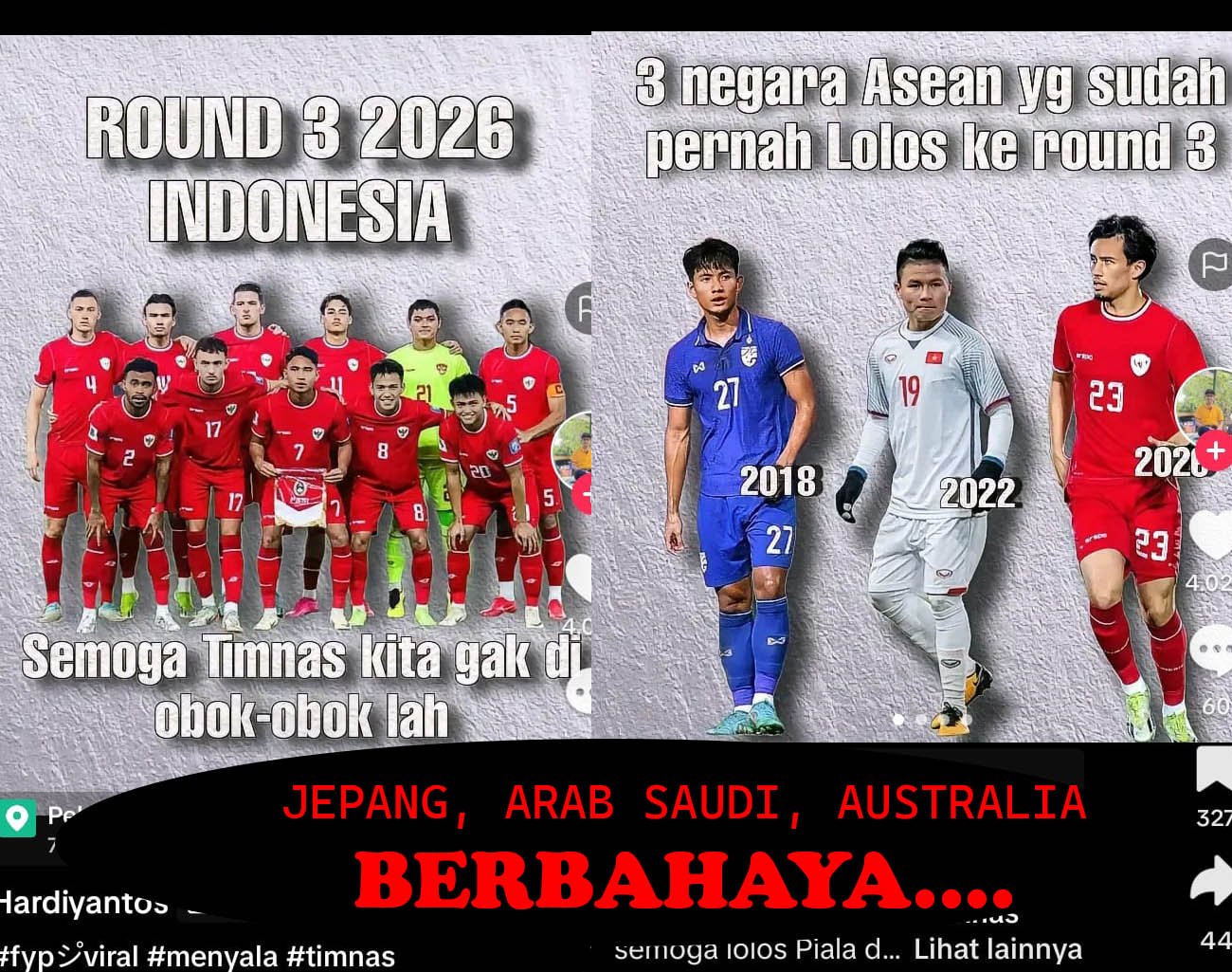 Jepang-Arab Saudi-Australia Berbahaya, Singkirkan Thailand-Vietnam, Indonesia Waspada, Kualifikasi Piala Dunia