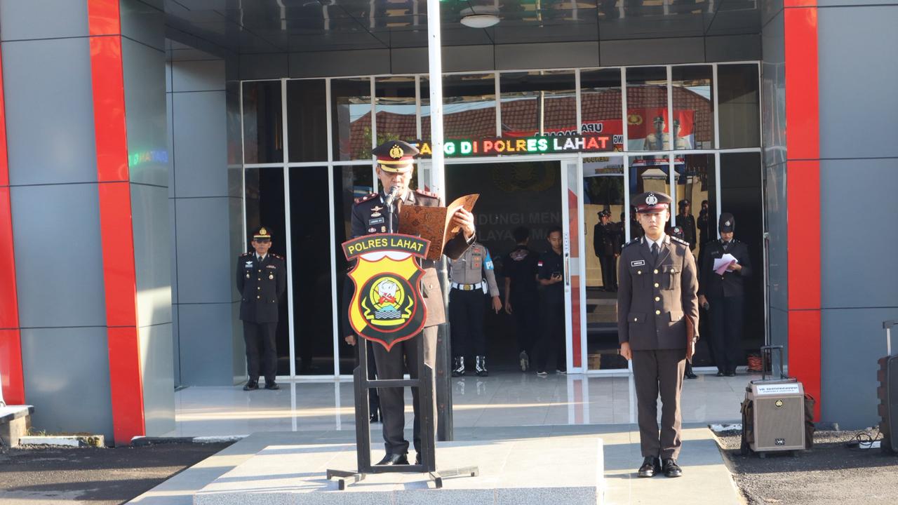 Polres Lahat Polda Sumsel Gelar Upacara Hari Kesaktian Pancasila Tahun 2025