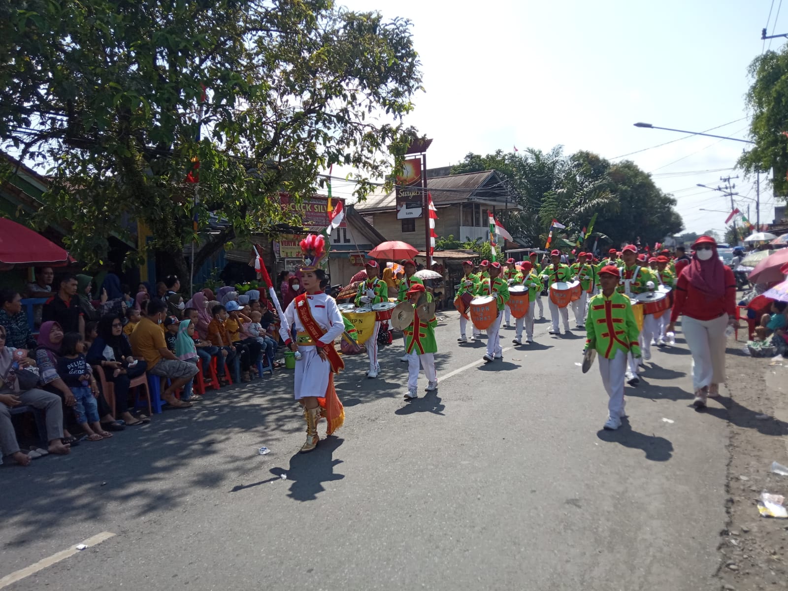 Pasca Pandemi, Pawai Pembangunan Sesaki Jalan Protokol Kota Lahat