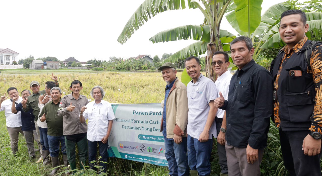 Gandeng Perguruan Tinggi hingga Petani, Bukit Asam (PTBA) Kembangkan Inovasi Pertanian Berkelanjutan