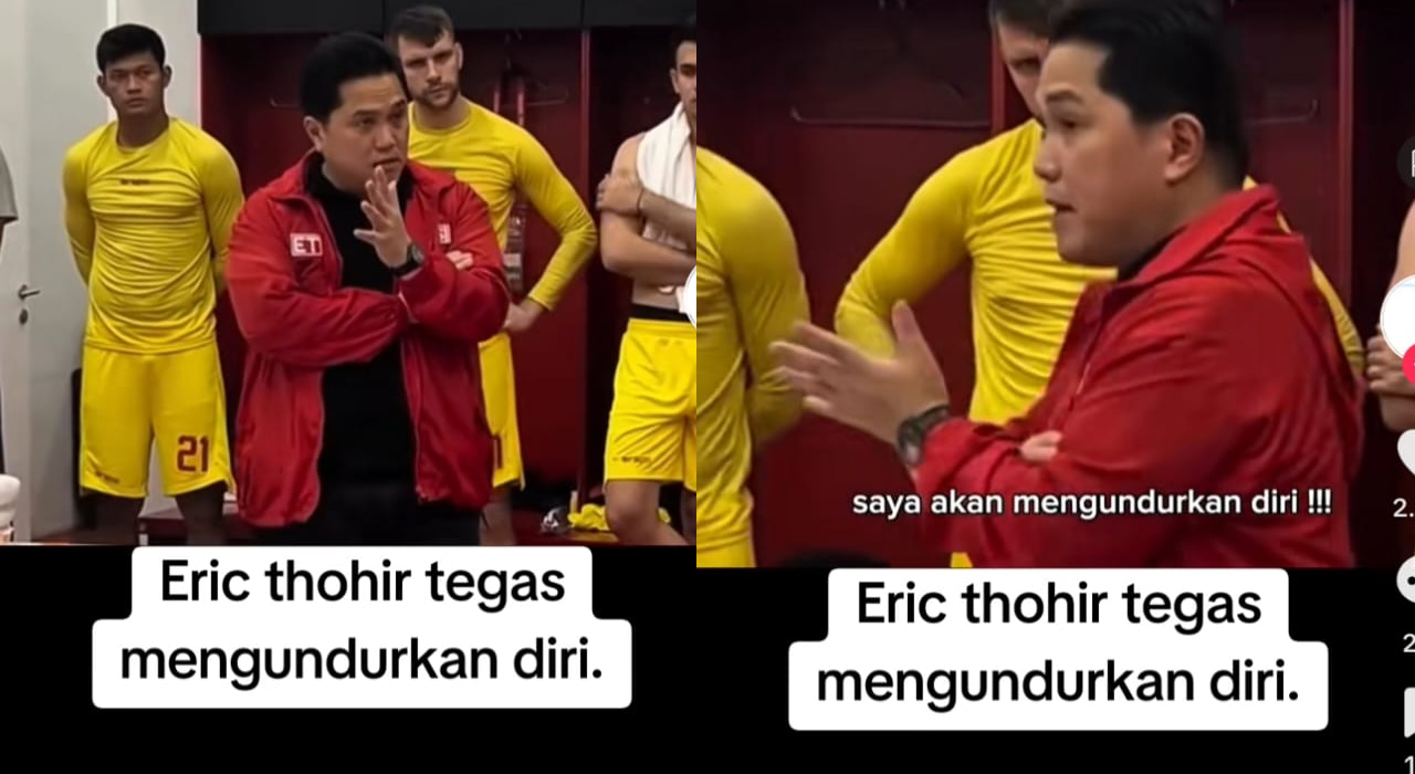 Erick Thohir Mengundurkan Diri, Ketua Umum PSSI, Gagal Kualifikasi Piala Dunia 2026