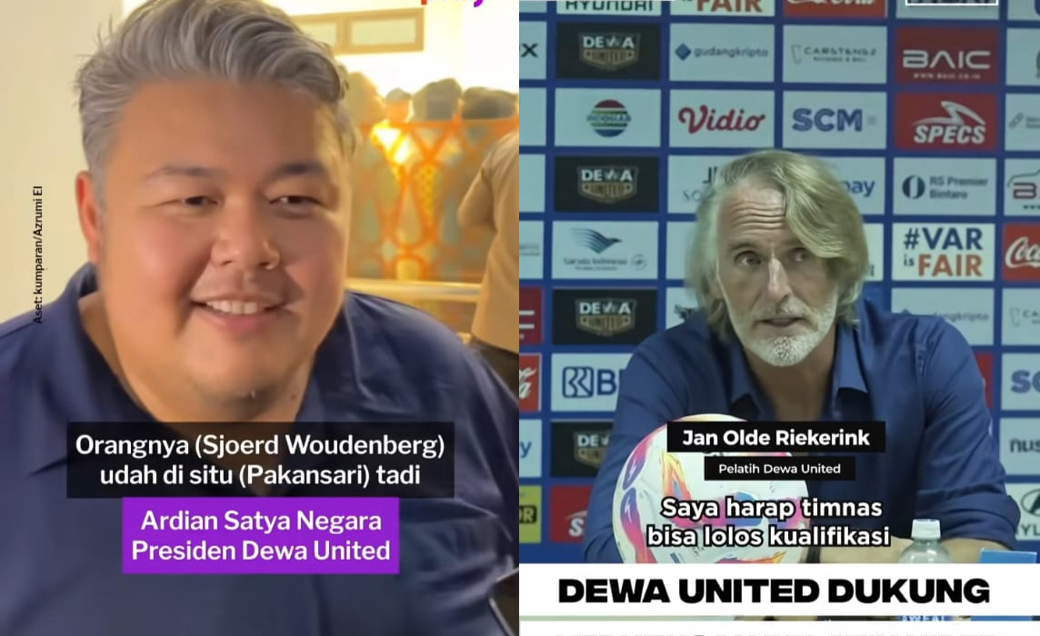 Ungkapan Presiden Dewa United, Bangga Sjoerd Woudenberg Jadi Pelatih Kiper, Kualifikasi Piala Dunia 2026