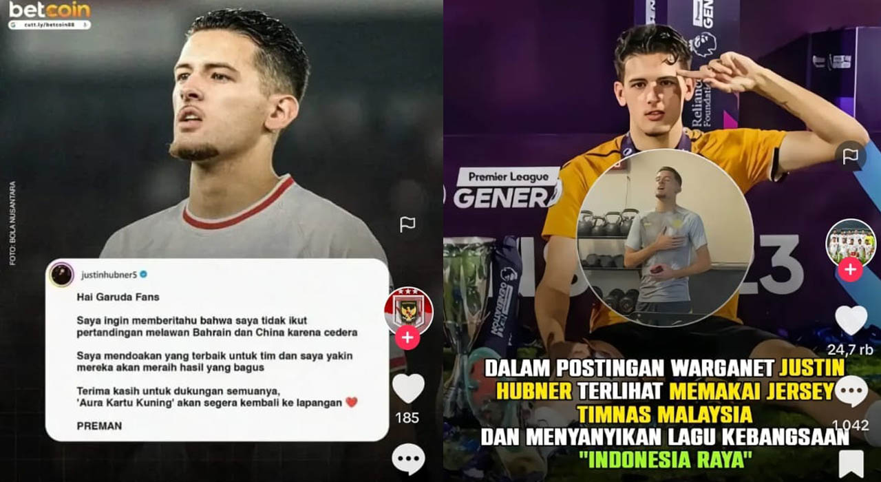 Ungkapan Bijak Justin Hubner, Pakai Jersey Malaysia, Kualifikasi Piala Dunia 2026