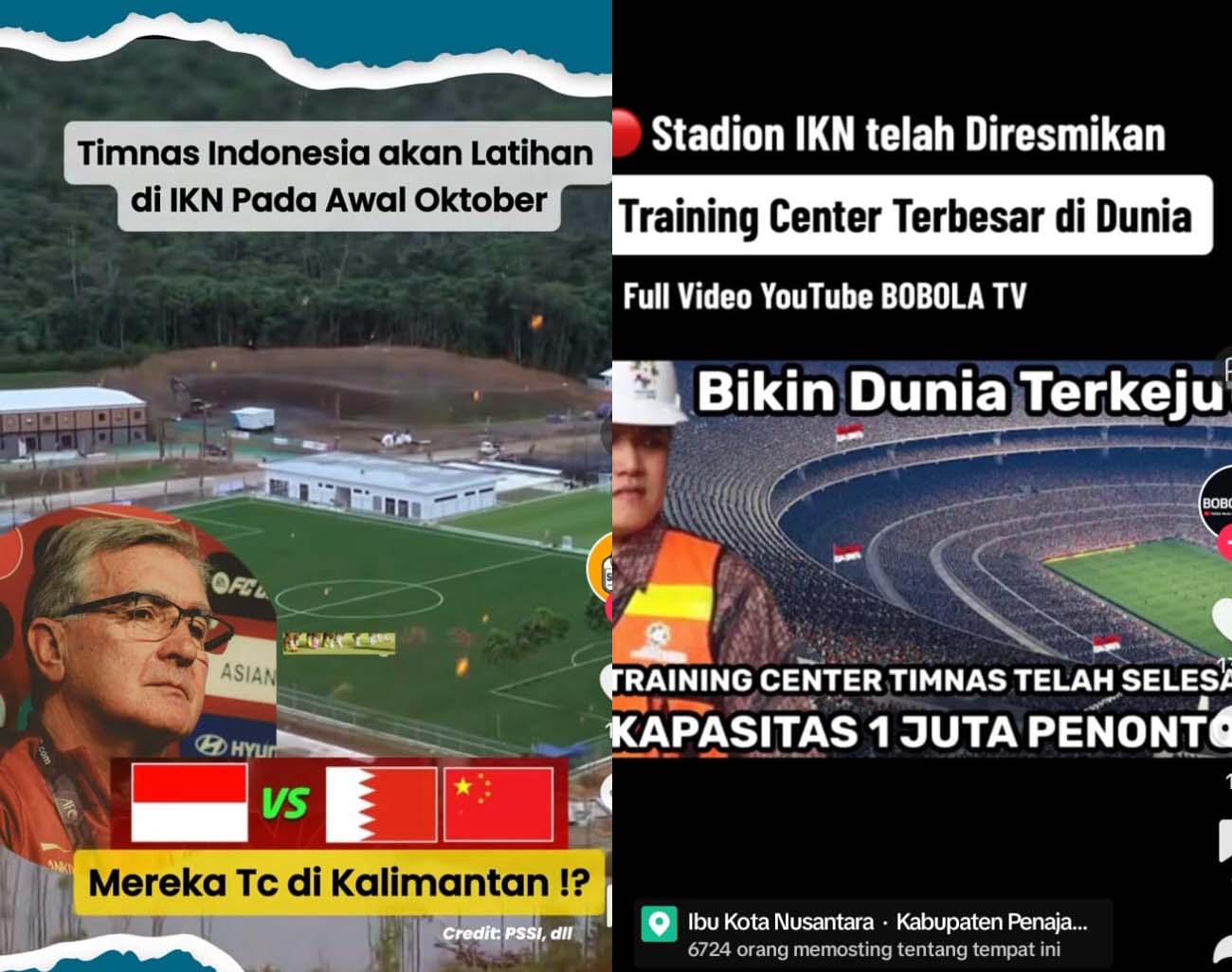 China Tiru Indonesia, Stadion Sepak Bola Terbesar Seperti IKN, Pemain Indonesia, Kualifikasi Piala Dunia 2026