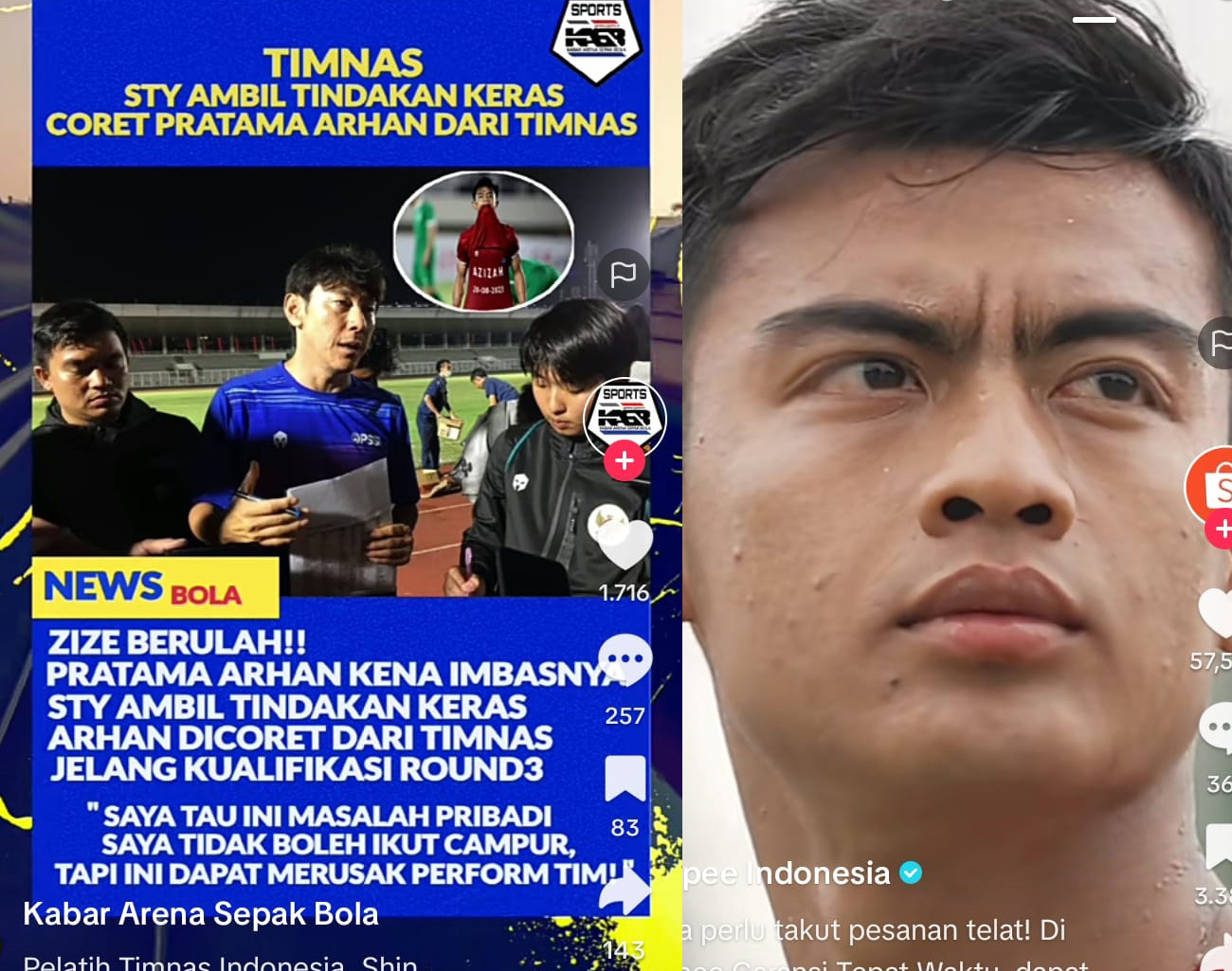 STY Terganggu Masalah Pribadi Pratama Arhan, Coret Gabung Timnas Indonesia, Kualifikasi Piala Dunia 2026