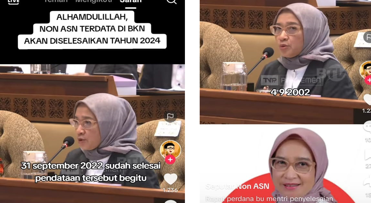 Kabar Terbaru Tenaga Honorer, Menteri PANRB Rini Widyantini SH MPM, Selesai Akhir Desember 2024