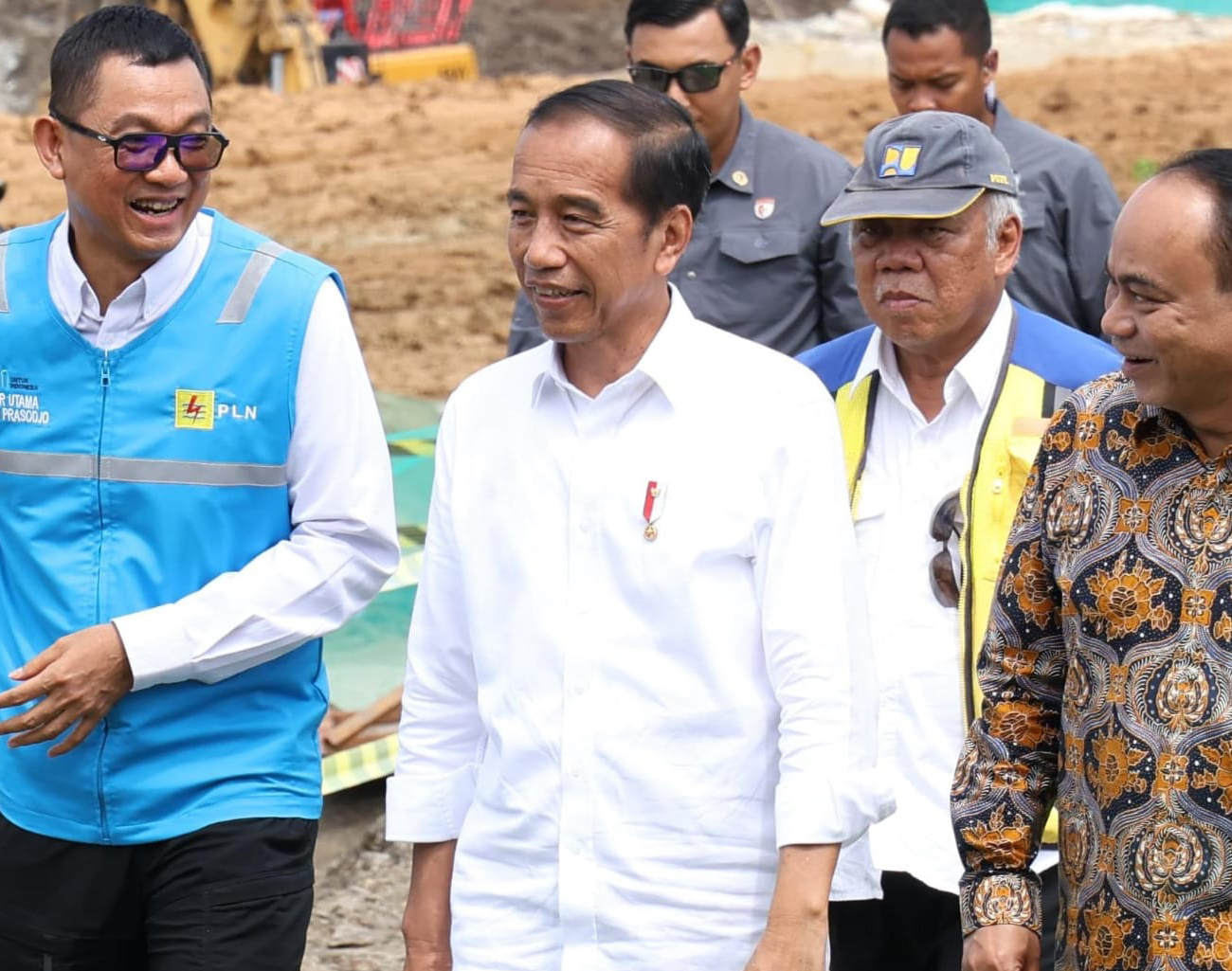 Presiden Jokowi Tandai Pembangunan PLN Hub, Pusat Ekosistem Transisi Energi dan Layanan Digital di Jantung IKN