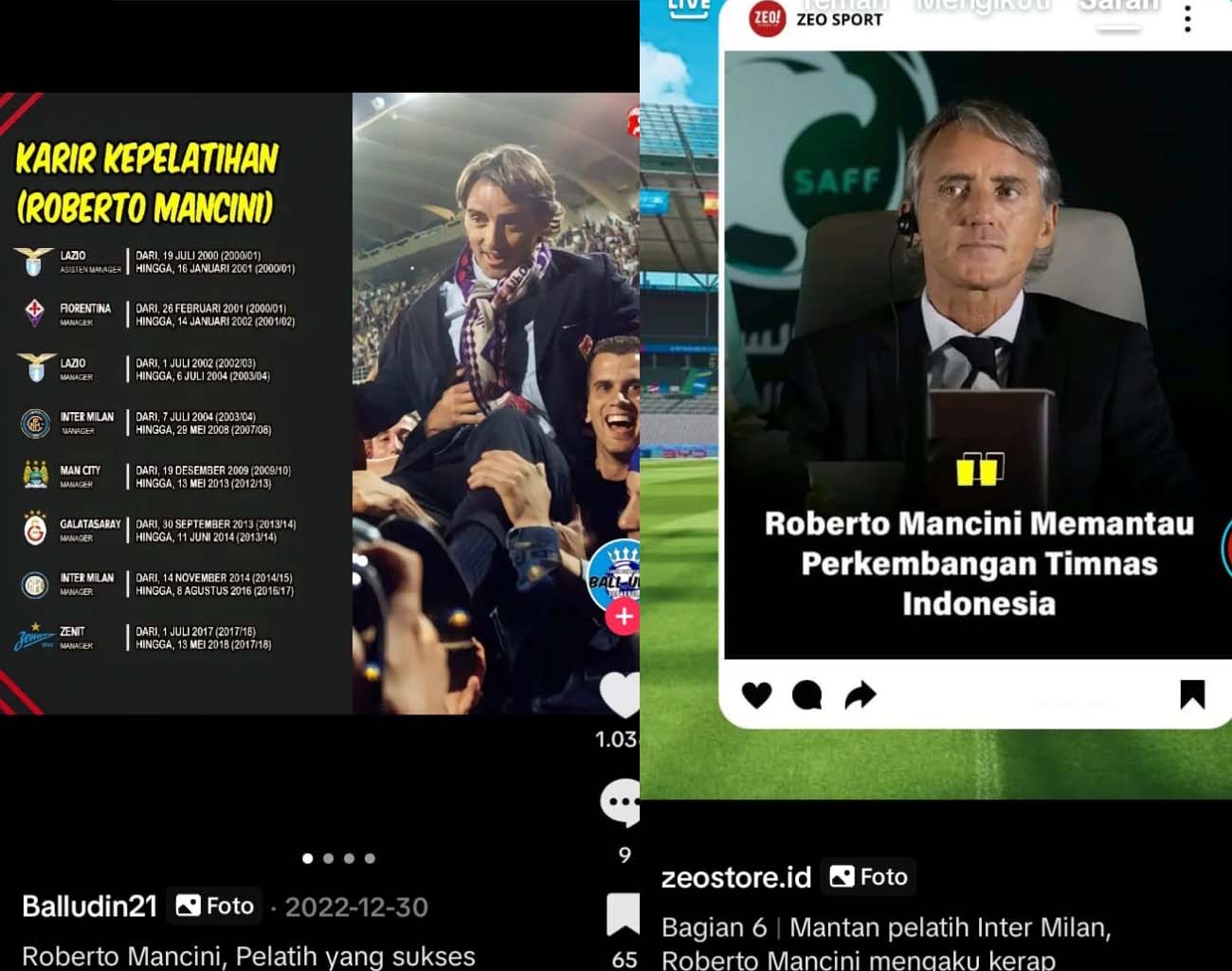 Roberto Mancini Tertarik Latih Indonesia, Magnet Ketua PSSI Erick Thohir, Kualifikasi Piala Dunia 2026