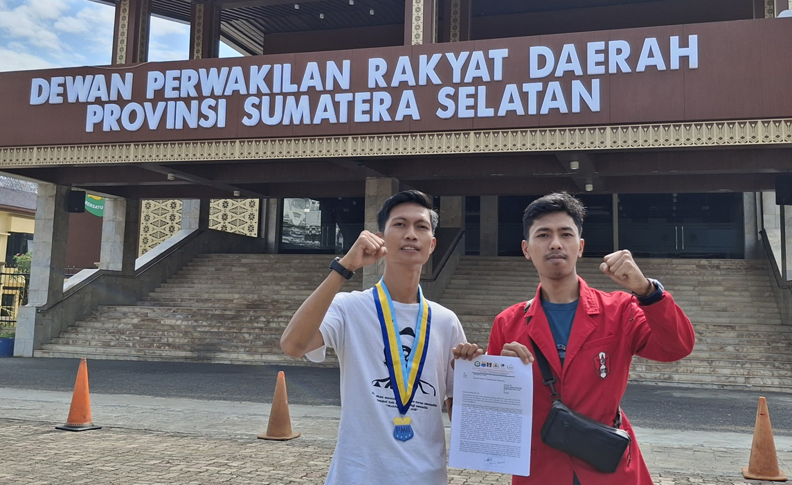 Terkait Kebijakan Angkutan Batubara, Aliansi Mahasiswa dan Pemuda Lahat Laporkan Pemprov Sumsel ke DPRD