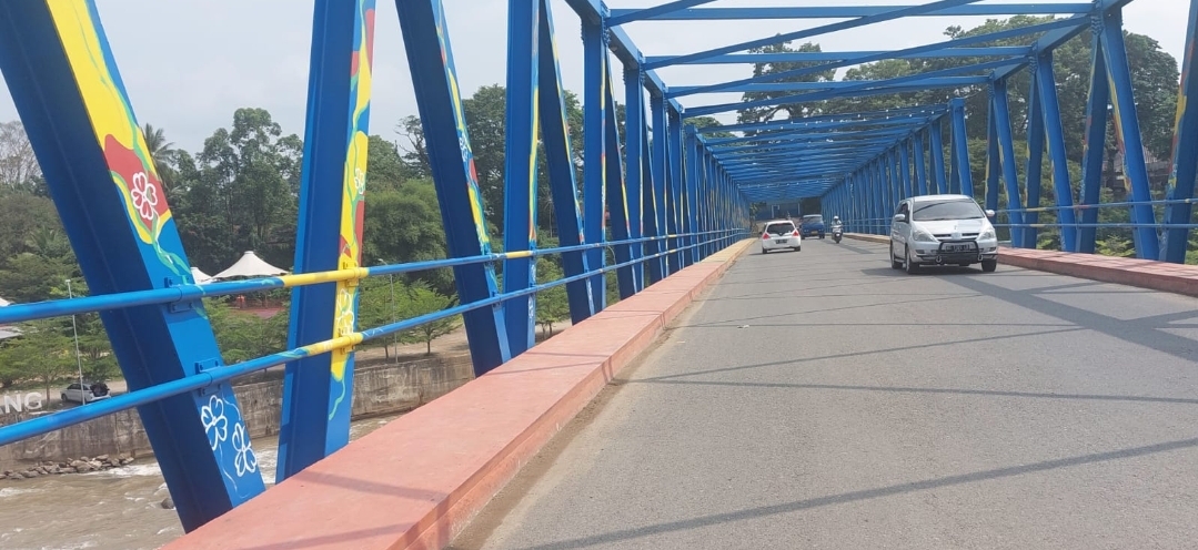 Jembatan Benteng Lahat Makin Bersolek