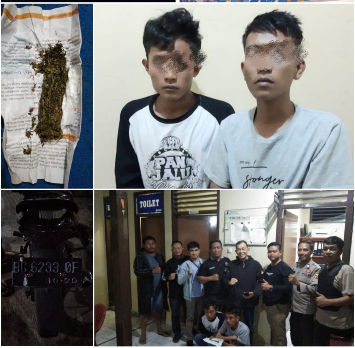 Gagal Edarkan Narkoba di Singapure, Dua Pemuda Kota Pagar Alam Terciduk Polisi