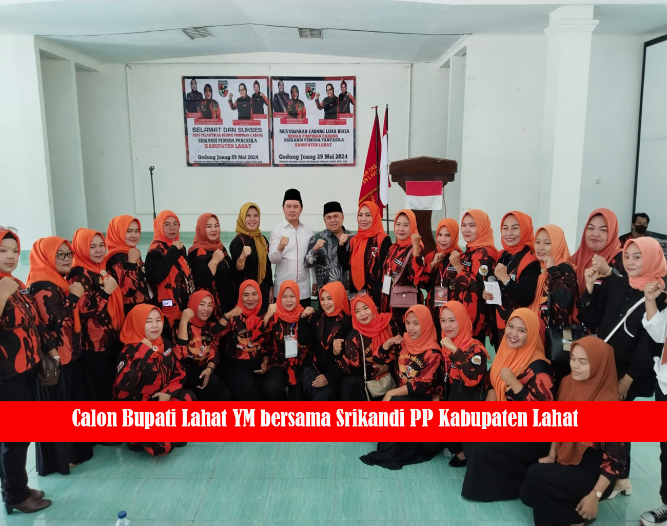 Calon Bupati Lahat YM Dapat Dukungan dari Srikandi PP Kabupaten Lahat, Inilah Program YM