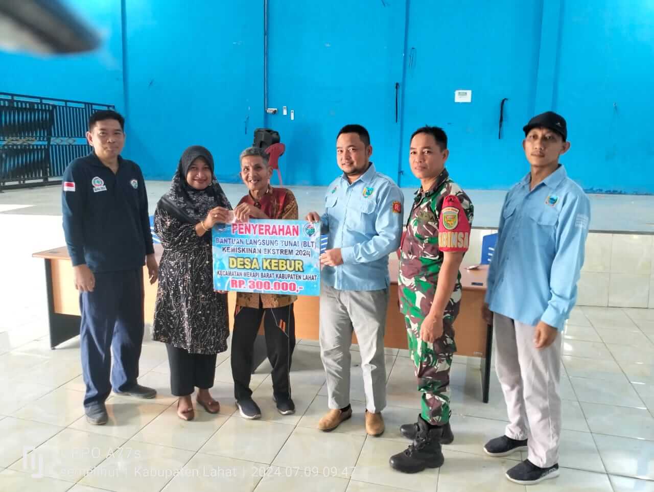 Desa Kebur Salurkan Bantuan Ekstrim Tahap 2, Ini Jumlah Penerimanya