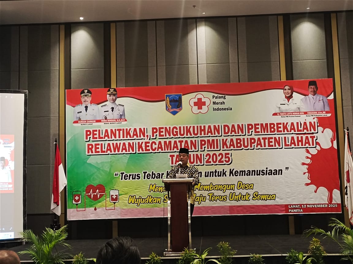 Bupati Bursah: PMI Bukan Sekedar Organisasi, Tapi Wadah Relawan Membantu Berbagai Situasi