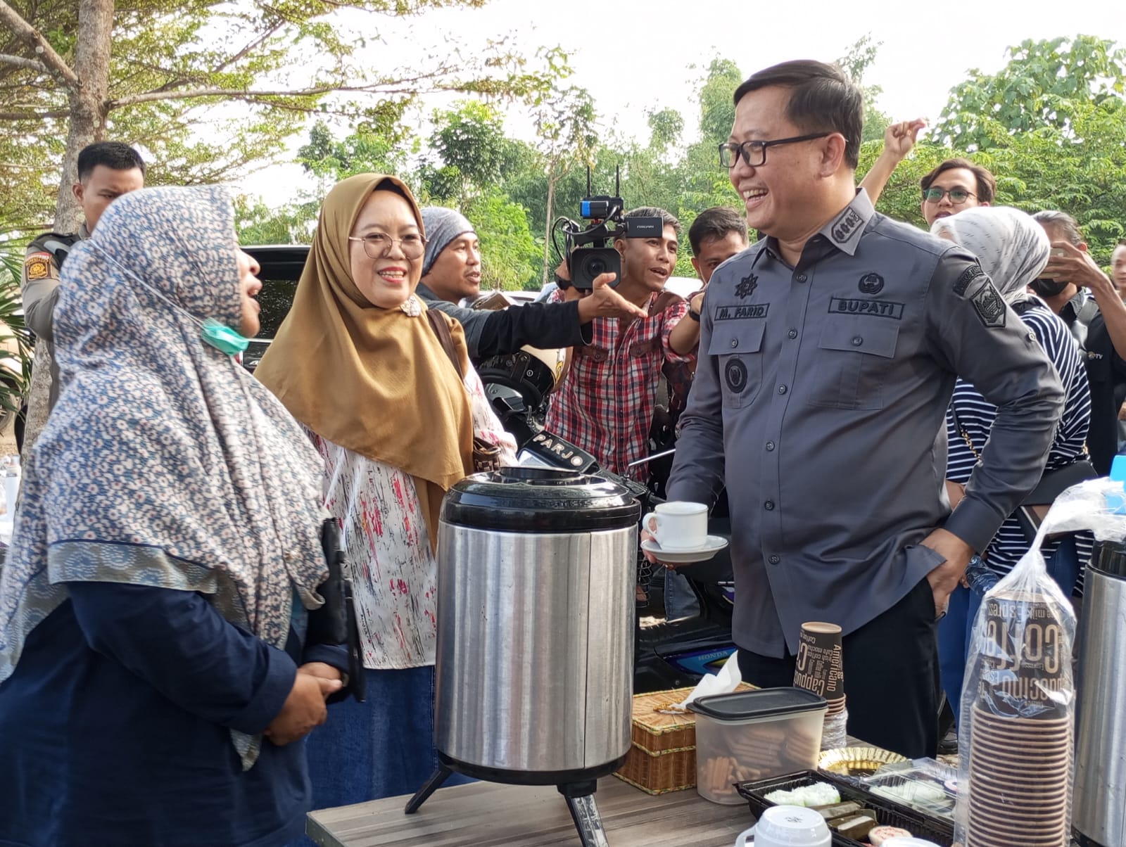 Dukung Pecahkan Rekor Muri Minum Kopi Serentak Terbanyak Di Indonesia, Pemkab Lahat Libatkan UMKM Lokal