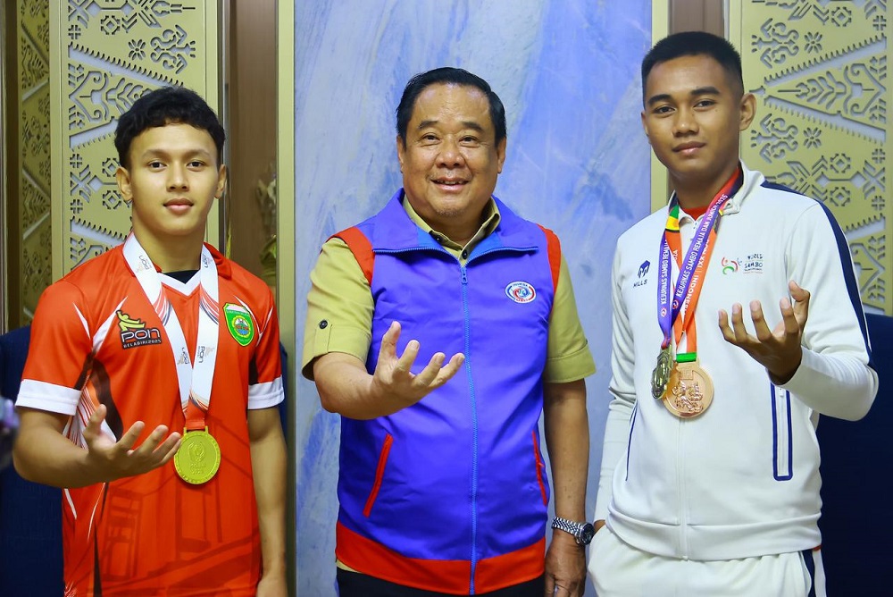 Terima Pengurus Persambi Sumsel, Wagub Cik Ujang Dorong Atlet Sambo Terus Ukir Prestasi