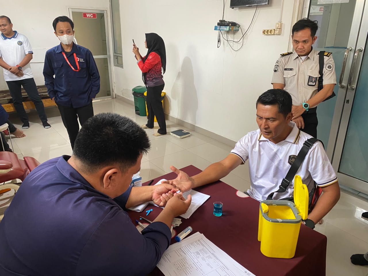 Semarak HUT ke-81 RI, Bapas dan Lapas Lahat Gelar Donor Darah di PMI
