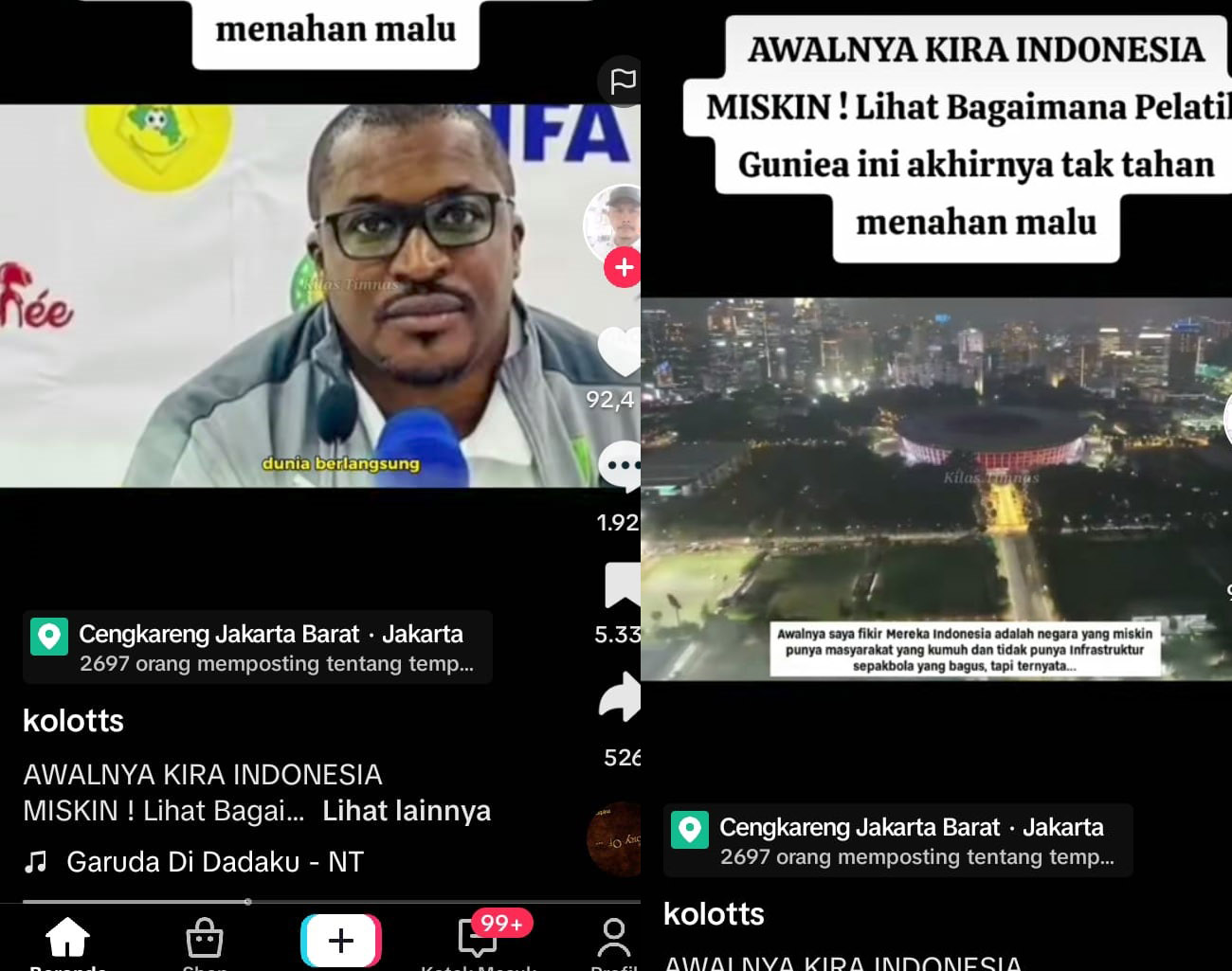 Pelatih Guinea Remehkan Indonesia, Miskin, Kumuh dan Pemain Piala Asia Pendek, Akhirnya Terkejut Sendiri