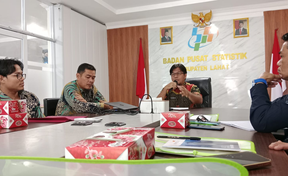 Wujudkan Satu Data Lahat, BPS Lahat Kawal dengan Baik Visi Misi Bupati dan Wakil Bupati Lahat