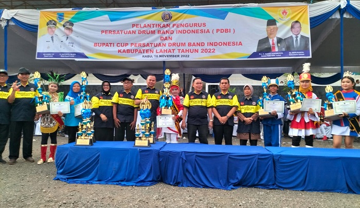 Silahkan Baca, Hasil Lomba Bupati Cup Drum Band Kabupaten Lahat