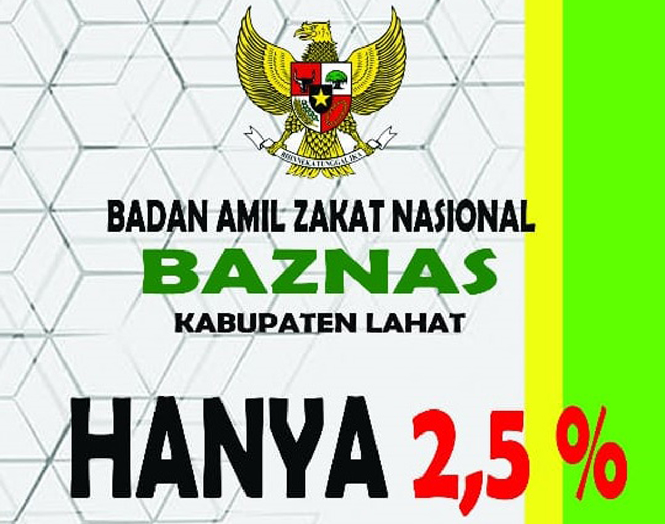 Cara Membayar Zakat, Infaq, dan Shodaqoh Lewat Badan Amil Zakat Nasional (Baznas) Lahat