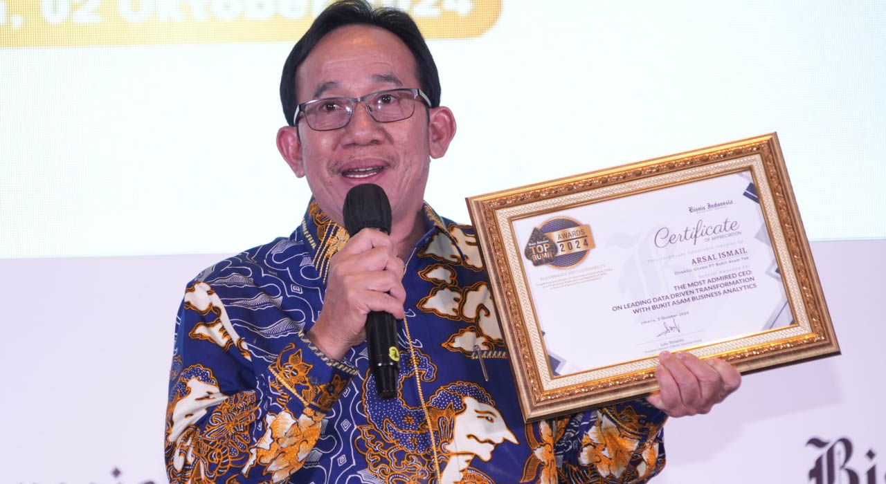 Bukit Asam (PTBA) Sukses Raih Tiga Penghargaan di Ajang Top BUMN Awards 2024