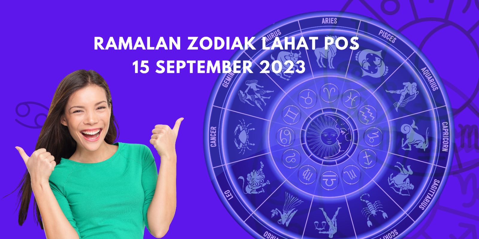 Cancer Luangkan Waktumu, Ramalan Zodiak Jumat 15 September 2023
