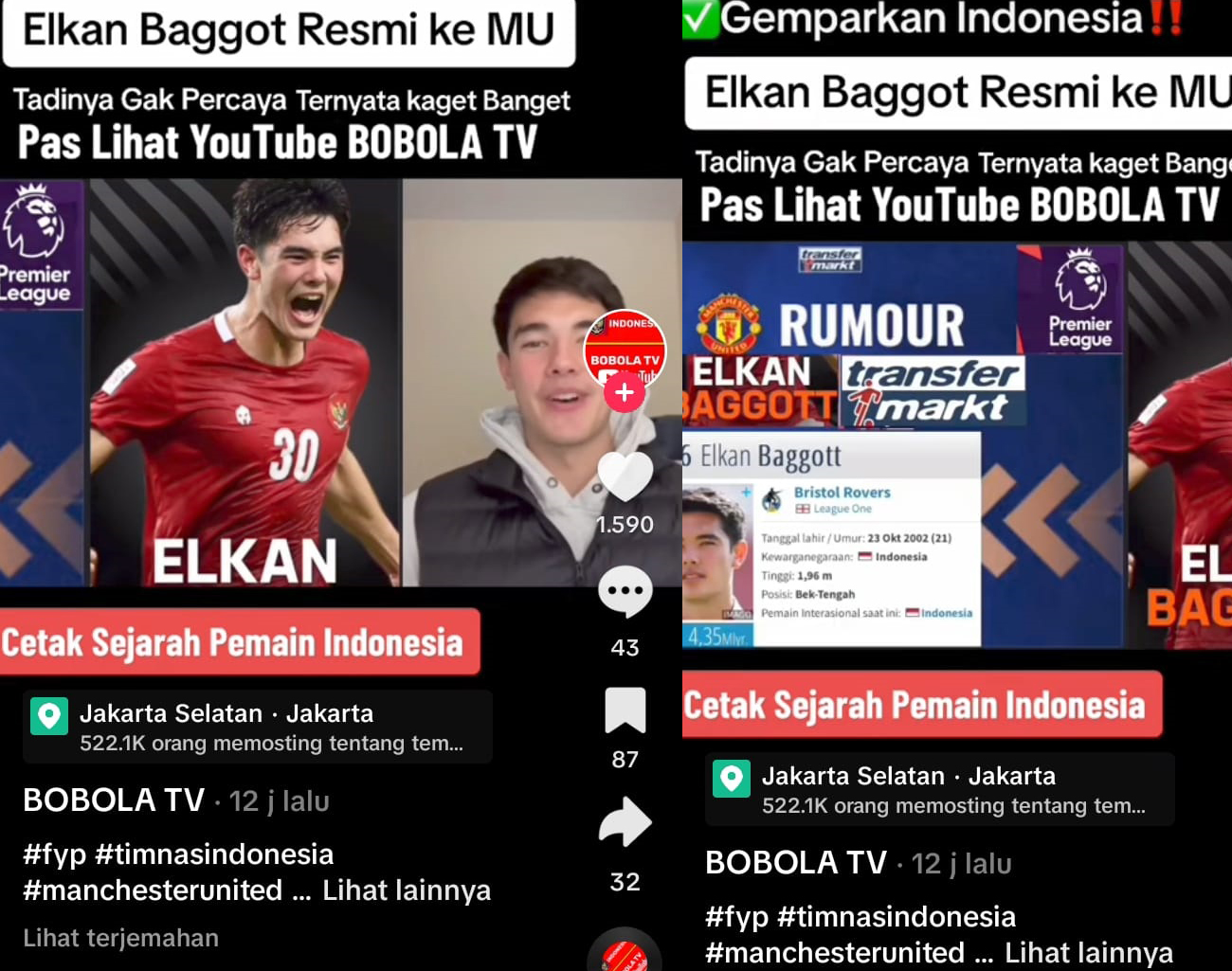 Bek Andalan Indonesia Elkan Baggott Gabung Klub Manchester United, Tinggalkan Timnas Indonesia, Piala Dunia